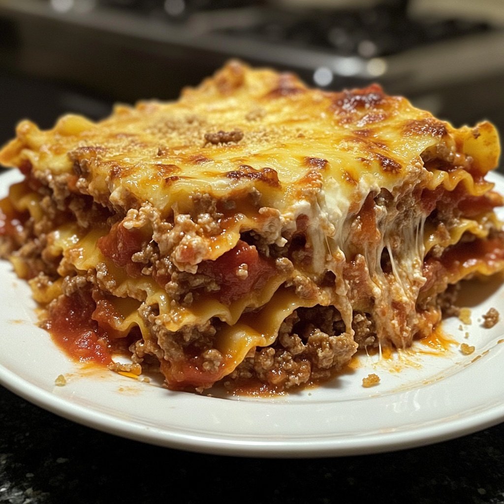 Ground Beef Lasagna