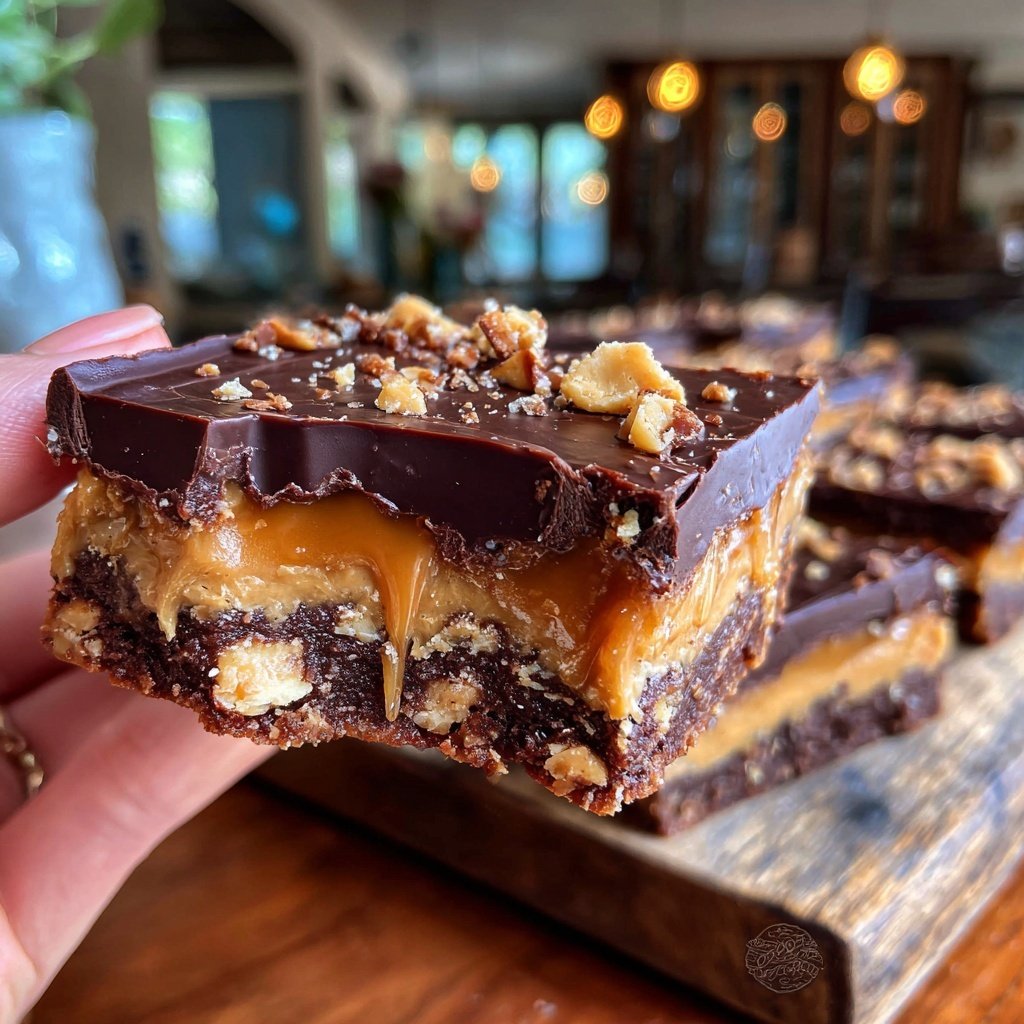 Chocolate Peanut Butter Squares