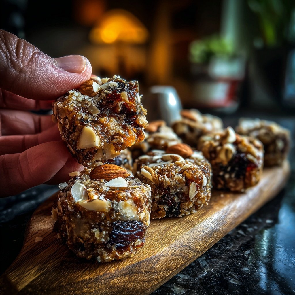 Healthy Almond Date Snack Bites
