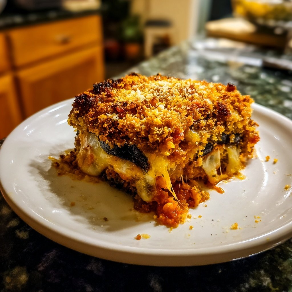 Eggplant Parmesan Bake